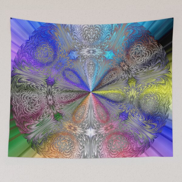Item preview, Pastel Filigree Heptagon Mandala1 designed and sold by rodmillar.