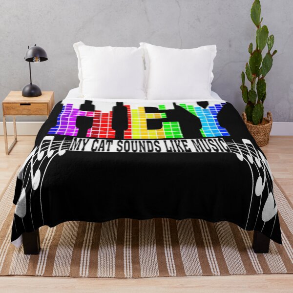 Item preview, Music Quotes, Cat Says Hey designed and sold by Mr-true-design.