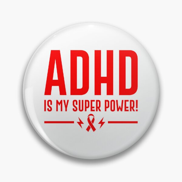 Item preview,  ADHD Is My Superpower  designed and sold by Hairball-Pets.