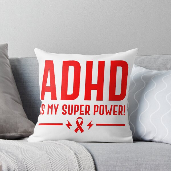 Item preview,  ADHD Is My Superpower  designed and sold by Hairball-Pets.