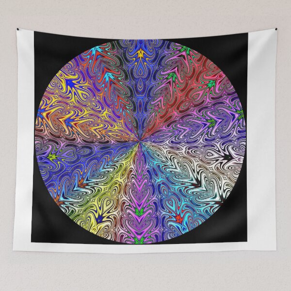 Item preview, Arrows Heptagon Mandala designed and sold by rodmillar.