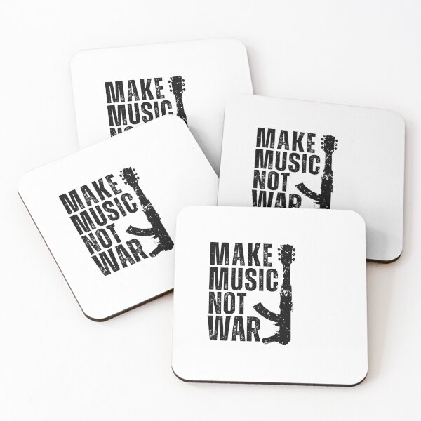 Item preview, Make Music not War designed and sold by Niks-Shop.