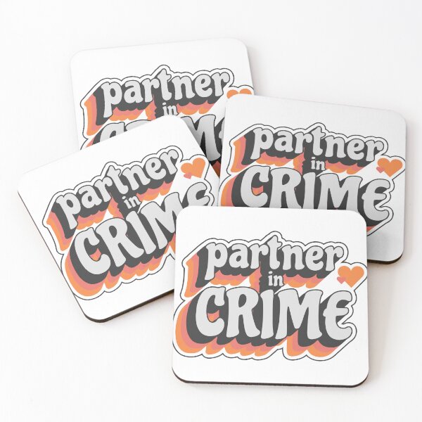 Item preview, PARTNER IN CRIME designed and sold by Funky  Fibers.