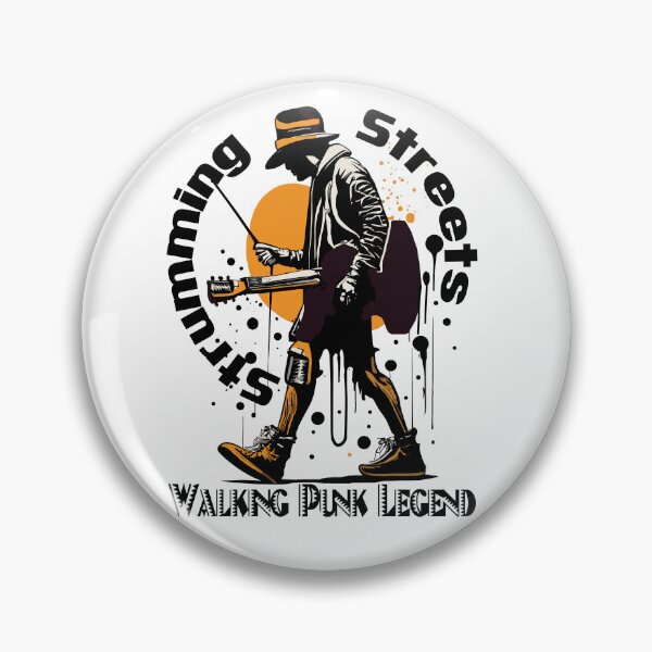 Item preview, Strumming Streets: Walking Punk Legend designed and sold by Concept-Hub.