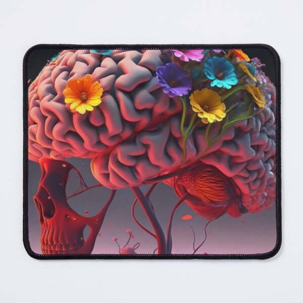 Item preview, Pink Skull With Flowers". Funny skull meme designed and sold by Obinne.