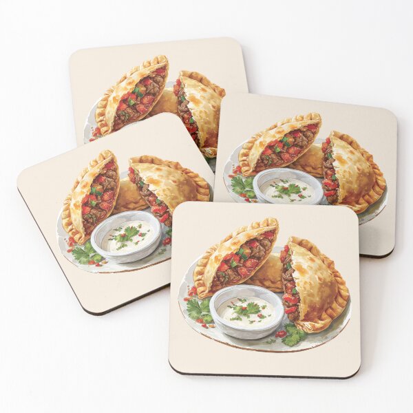 Item preview, Beef Empanada With Herbed Sour Cream Sauce designed and sold by Alicia Chee.