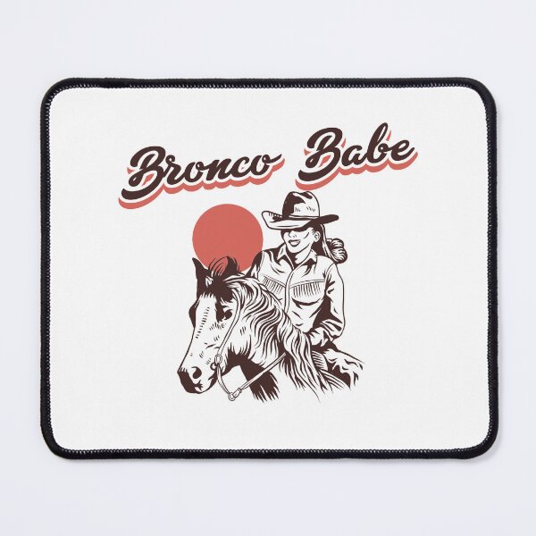 Item preview, Vintage Western Bronco Babe  designed and sold by Mugfulmomentz.