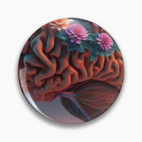 Item preview,  Brain and flower  designed and sold by Obinne.