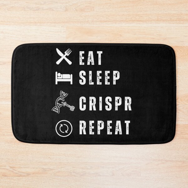 Item preview, Eat, sleep, crispr, repeat. Funny science design for people working in a laboratory, pink pipet designed and sold by Lady-Frost.