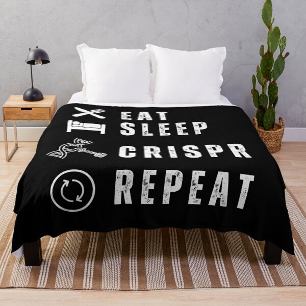 Item preview, Eat, sleep, crispr, repeat. Funny science design for people working in a laboratory, pink pipet designed and sold by Lady-Frost.