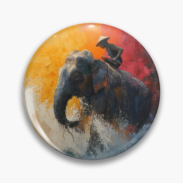 Item preview, Elephant Art Prints designed and sold by Nanfha.