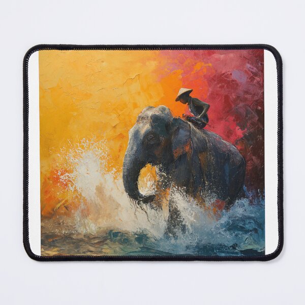 Item preview, Elephant Art Prints designed and sold by Nanfha.