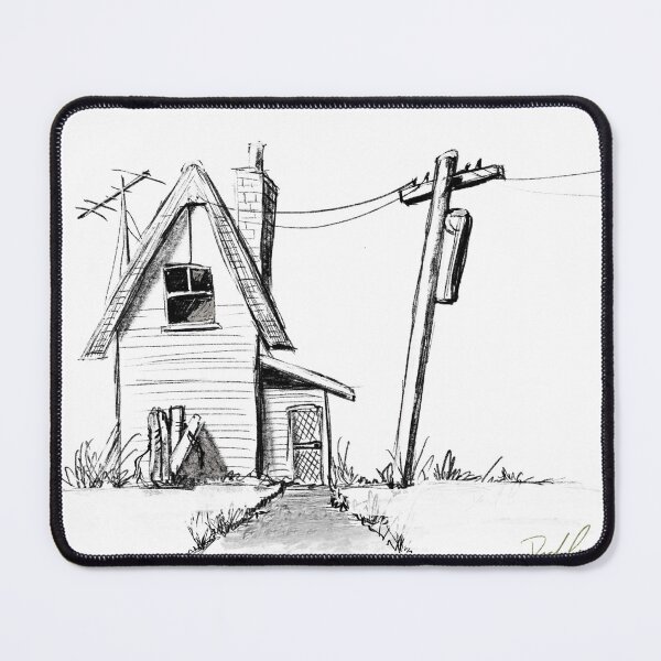 Item preview, Ink drawing - small shack designed and sold by OzzieClothingC0.