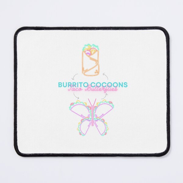 Item preview, Burrito Cocoons make Taco Butterflies designed and sold by Whatdoesmilosee.