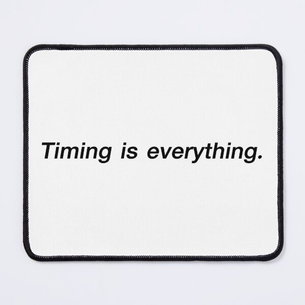 Item preview, Timing is everything. designed and sold by PixelCraftHub.