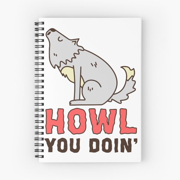 Item preview, Howl you doin' designed and sold by Funky  Fibers.