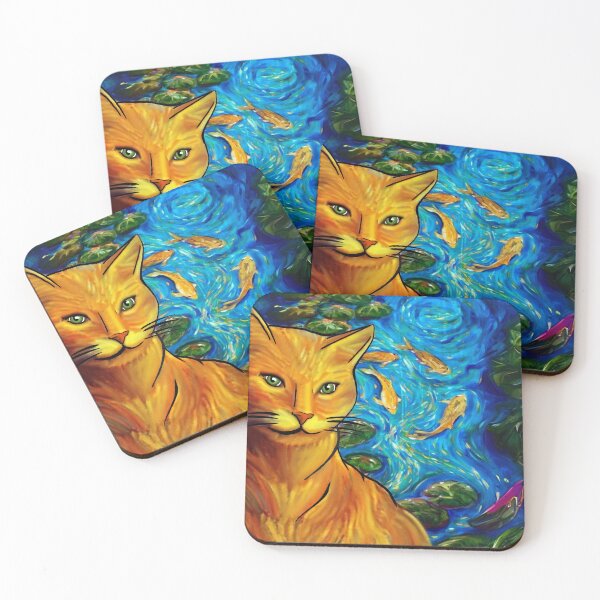 Item preview, cat near lake write designed and sold by catcurio.