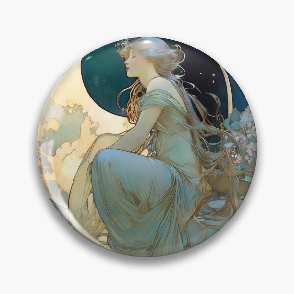 Artikelvorschau, Inspiriert von Mucha Moon entworfen und verkauft von Tamas Das.