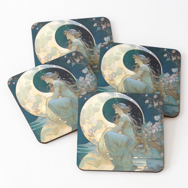 Artikelvorschau, Inspiriert von Mucha Moon entworfen und verkauft von Tamas Das.