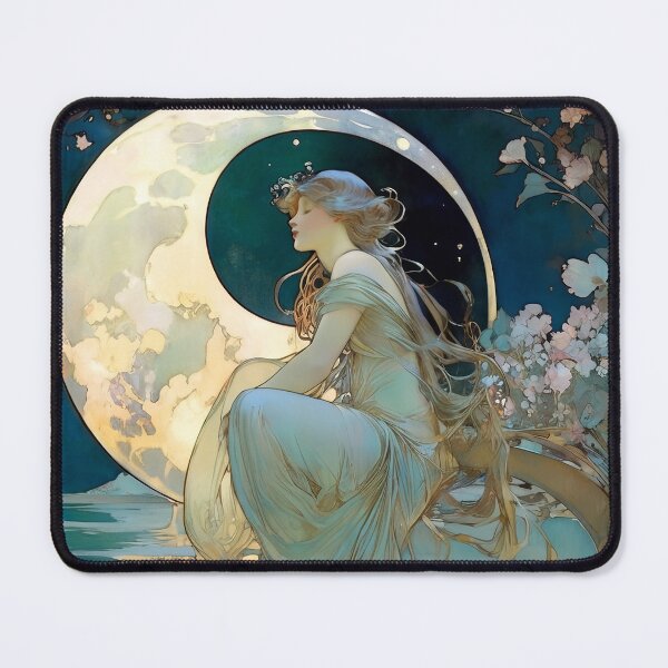 Item preview, Inspired By Mucha moon designed and sold by Tamas Das.