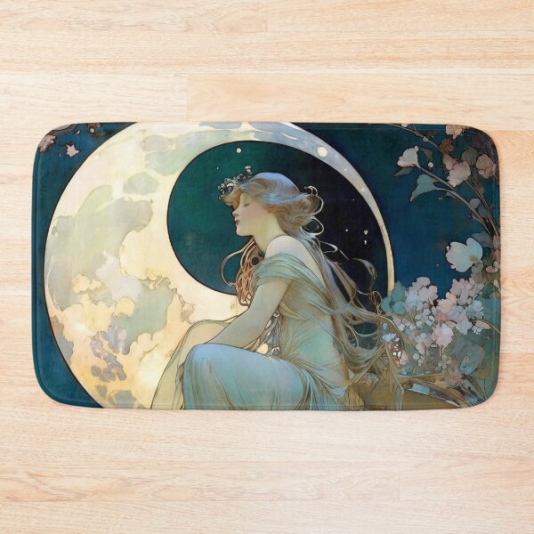 Item preview, Inspirado en la luna de Mucha designed and sold by Tamas Das.