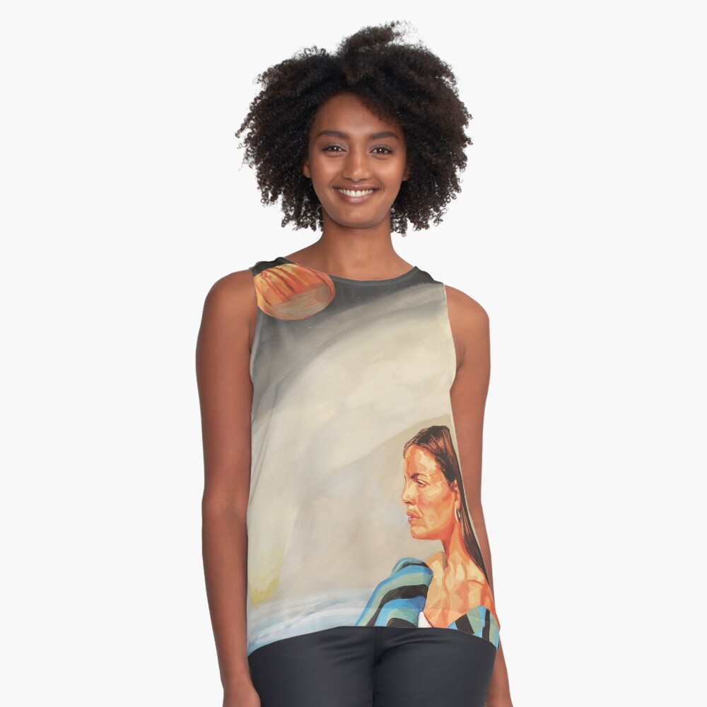 Item preview, Sleeveless Top designed and sold by BlueStarseed.