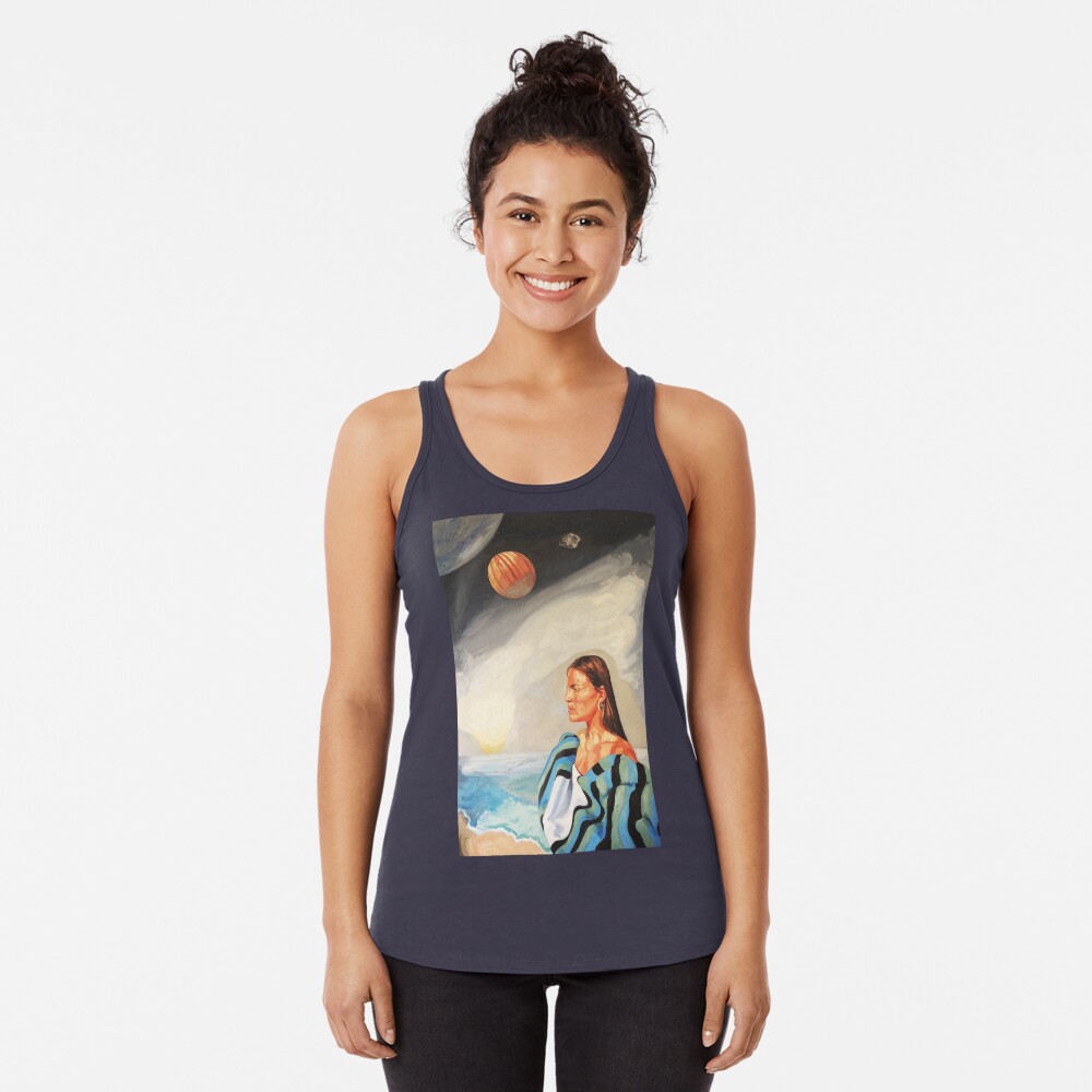 Item preview, Racerback Tank Top designed and sold by BlueStarseed.