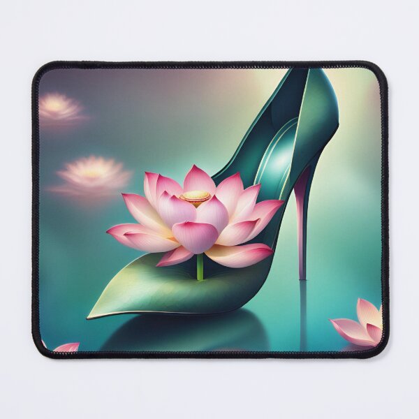Aperçu de l'œuvre Une fleur style Lotus dans un talon haut créée et vendue par Patrick Canavan.