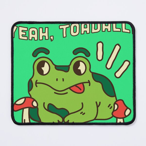 Item preview, YEAH, TOADALLY  designed and sold by Funky  Fibers.