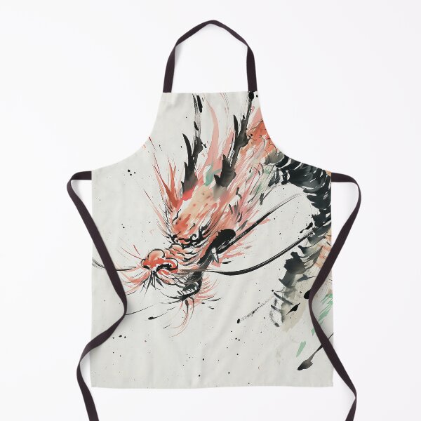 Item preview, Ink Reverie: Serene Red Dragon designed and sold by Cat-Wave-Dream.