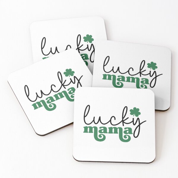 Item preview, Lucky Mama: The Clover Monogram Tribute designed and sold by FrescoDesign.
