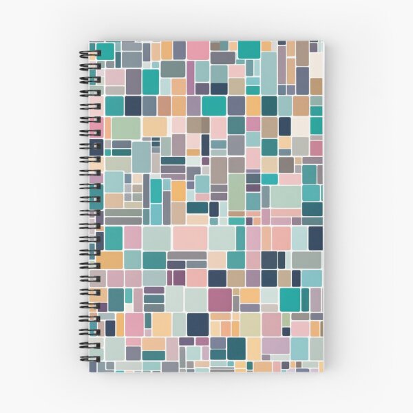 Item preview, small color block pattern lite pastel tone designed and sold by JangmiHorang.