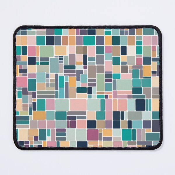 Item preview, small color block pattern lite pastel tone designed and sold by JangmiHorang.
