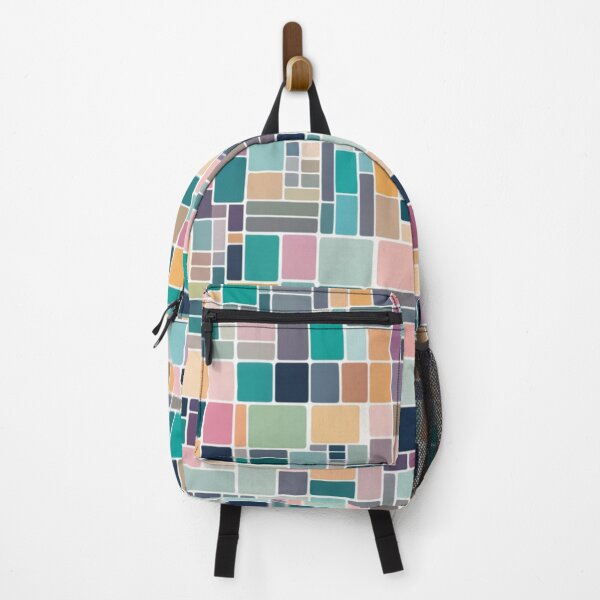 Item preview, small color block pattern lite pastel tone designed and sold by JangmiHorang.