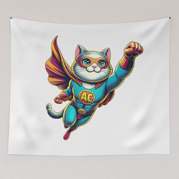 Item preview, Aero Cat: Feline Superhero's Daring Adventures designed and sold by artwaves.