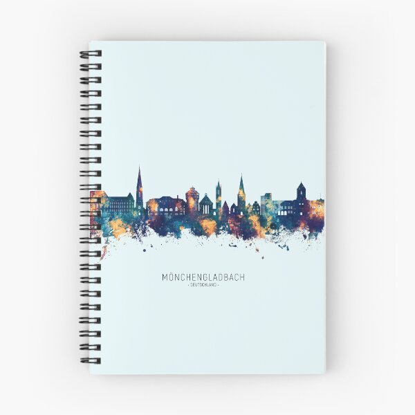 Artikelvorschau, Mönchengladbach Deutschland Skyline entworfen und verkauft von ArtPrints.