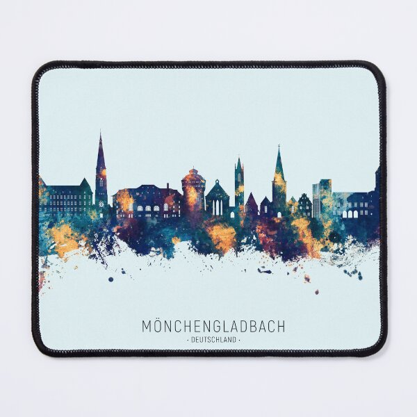 Item preview, Mönchengladbach Germany Skyline designed and sold by ArtPrints.