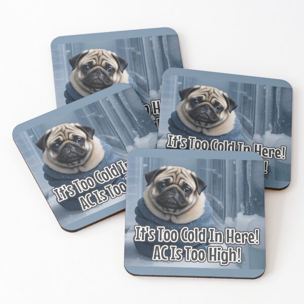 Item preview, AI-Generated Dog 02 "It's too cold in here" designed and sold by Cliff-Qi.