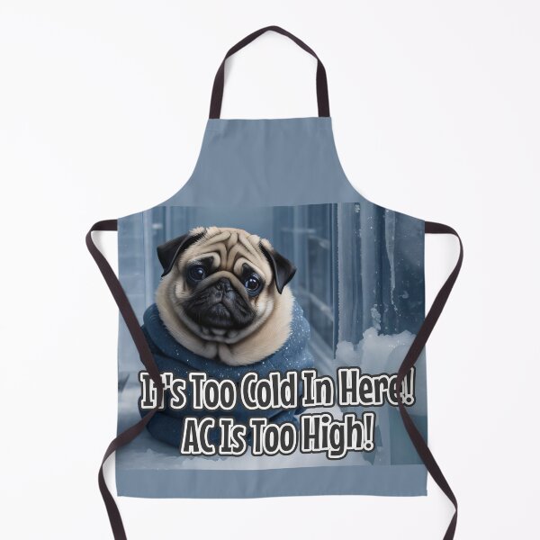 Item preview, AI-Generated Dog 02 "It's too cold in here" designed and sold by Cliff-Qi.