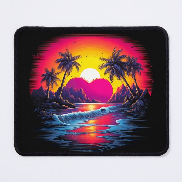 Item preview, Retro sunset in love designed and sold by Fantasyplus.