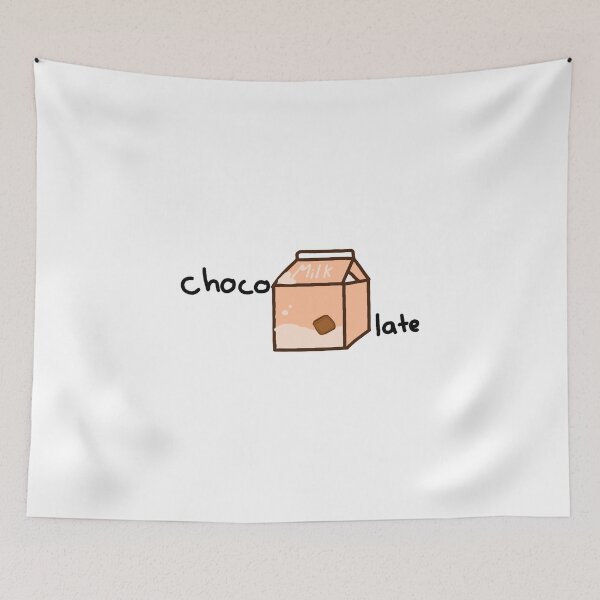 Item preview, Chocolate Milk Doodle Design designed and sold by ChocoCafeShop.