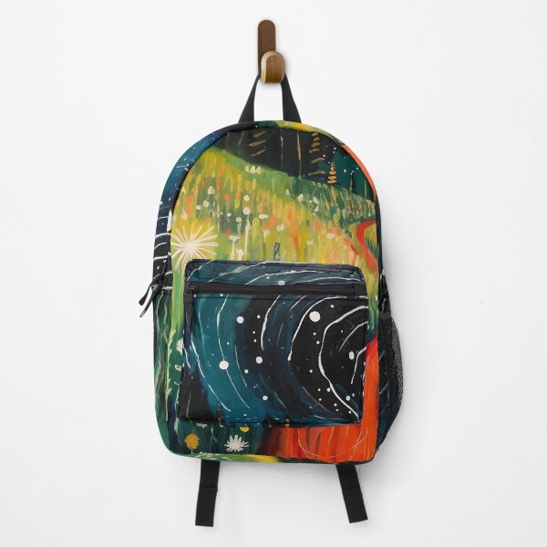 Item preview, Dream-like Flower Field Night Sky  designed and sold by AllPrintsMore.