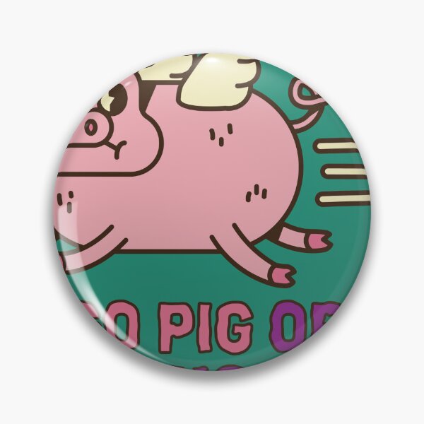 Item preview, go pig or go home designed and sold by Funky  Fibers.