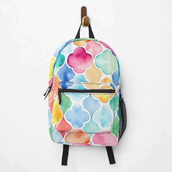 Item preview, quatrefoil watercolor pattern designed and sold by photosmatic.