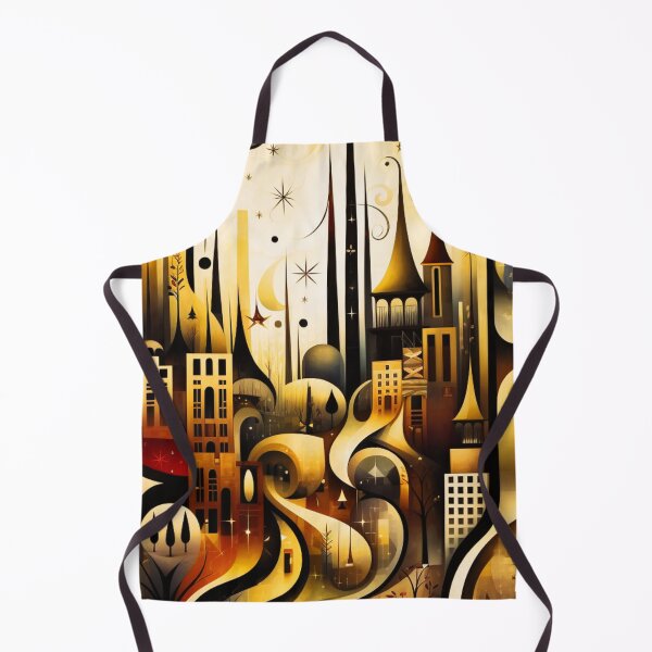 Item preview, City Dreamscape: Abstract Landscape Art for Modern Urban Living designed and sold by BubbleSpy.