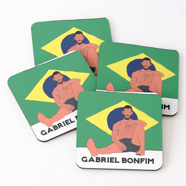 Item preview, Gabriel "Marretinha" Bonfim UFC MMA Star designed and sold by SportsByBeau.