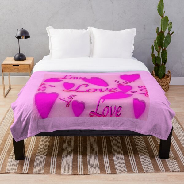 Item preview, Love in Pink with Pink Hearts and Pink Background designed and sold by Victoria Rose.