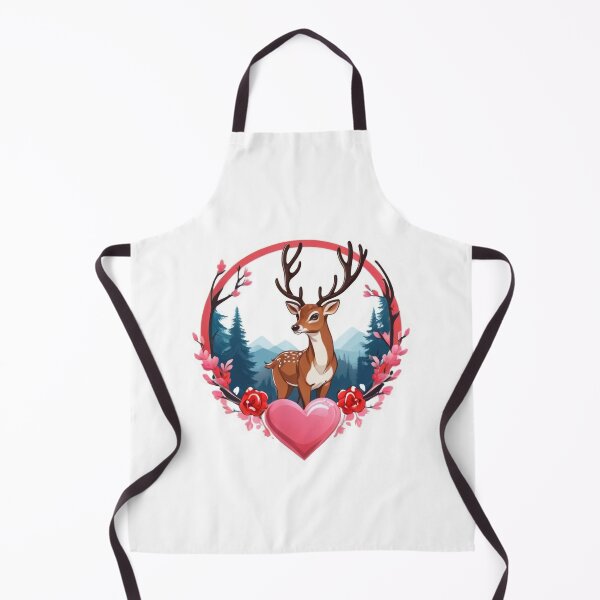 Item preview, Valentine hunting deer cute designed and sold by RaselStyleHub.