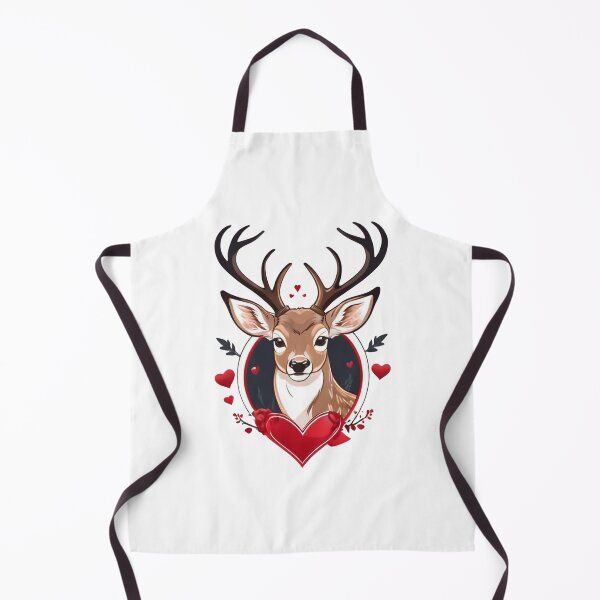 Item preview, Valentine hunting deer cute designed and sold by RaselStyleHub.