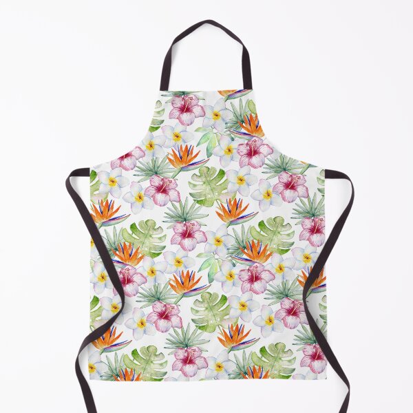 Aperçu de l'œuvre Watercolor tropical flowers créée et vendue par tapilipa.